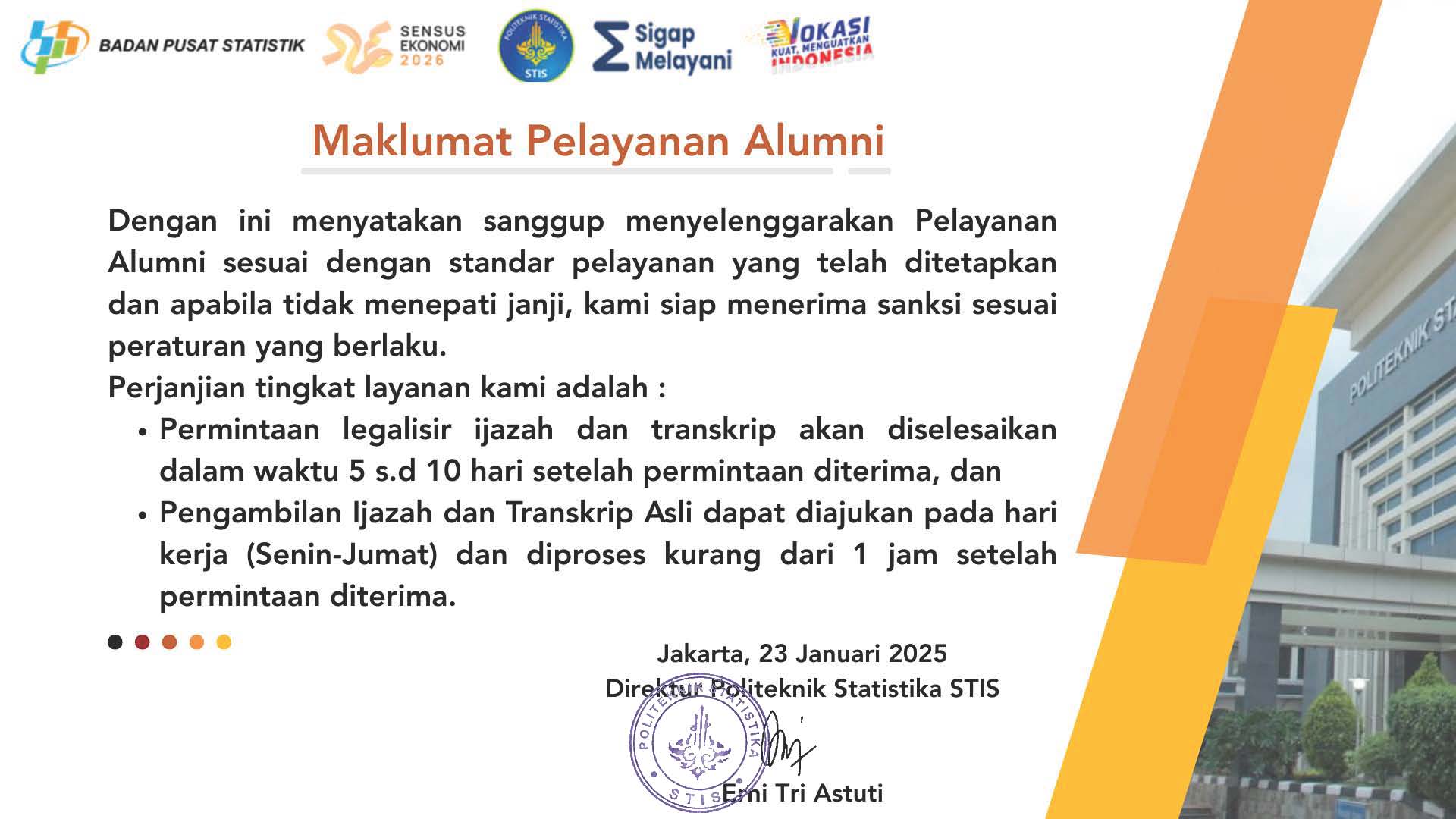 Maklumat Pelayanan 1